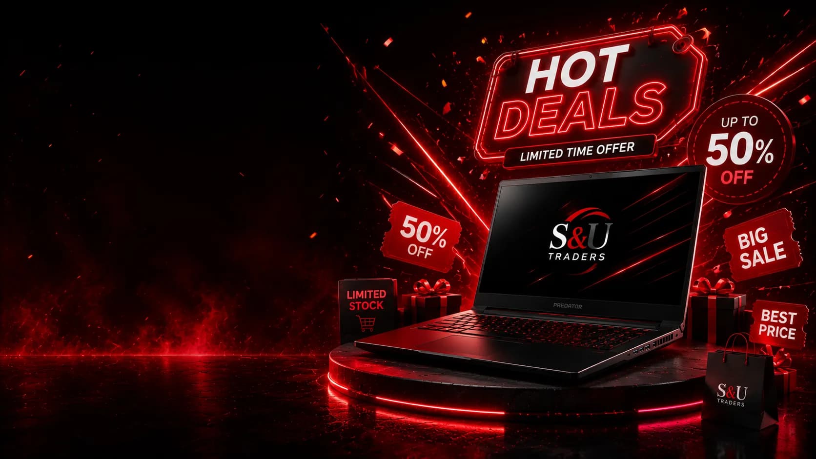 S&U Traders Powerful Laptops, Unbeatable Deals