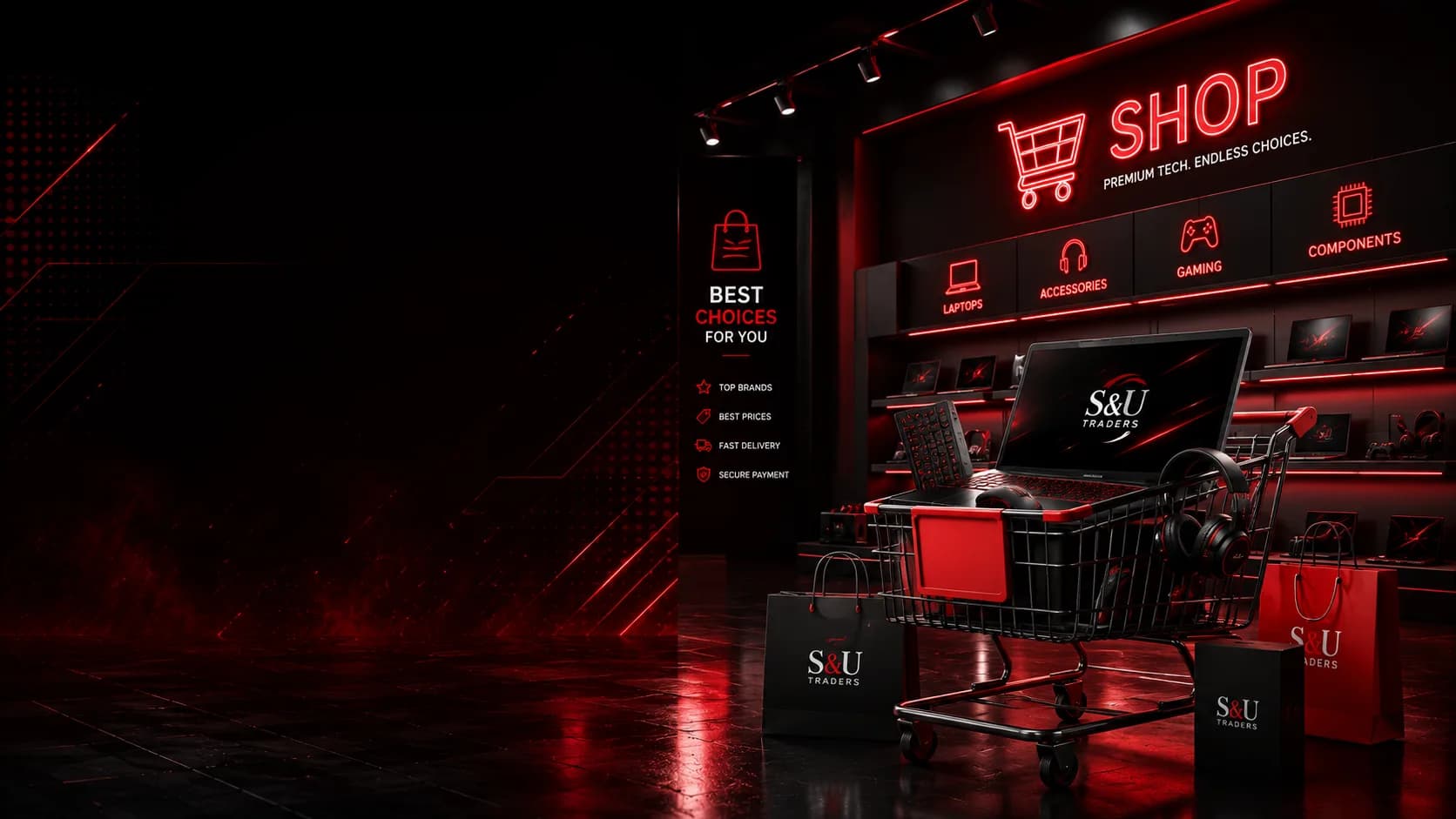 S&U Traders Powerful Laptops, Unbeatable Deals